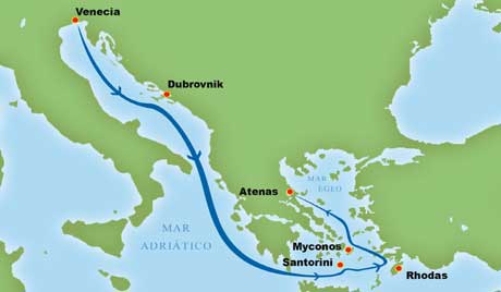 Crucero Rondó Veneciano con salida en Venecia