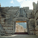 Puerta de los leones de Micenas